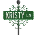 green street sign kristy LN