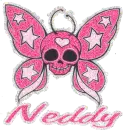 Neddy Butterfly Skull