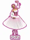 Ballerina with Evelyn name