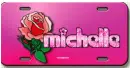 Michelle license plate