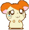 Hamtaro crying