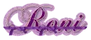 Roni...purple bows!