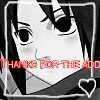 sasuke thanks for the add