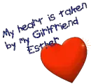 my heart is taken by esther