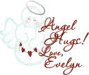 angel hugs evelyn
