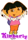 Dora the Explorer with Kimberly