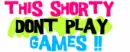 I'm 2 SHOORT