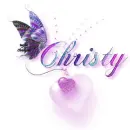 Christy with butterfly