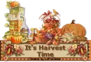 It's Harvest Time
