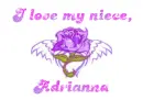 I love my niece,Adrianna