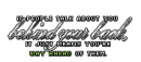 If people talk