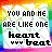 you and me