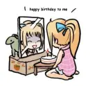 happy birhtday to me
