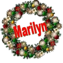 Christmas Wreath  Marilyn