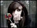 emo gurl with lollipop