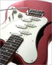 red guitar