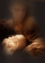Girl with rose