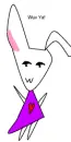 Bunny saying she loves ya 