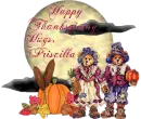 Priscilla, Thanksgiving