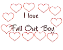 i love Fall Out Boy