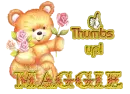 cute bear#1_thumbs up_maggie