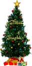 christmas tree-glitter grapgics