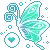 loving lovely butterfly in love