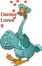 Bird-Denise Loves It