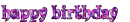 happy birthday