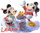 LeAnn-Christmas Mickey & Minnie