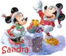 Sandra-Christmas Mickey & Minnie