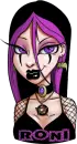 PURPLE GOTH GIRL 