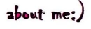 about me