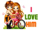 i love him