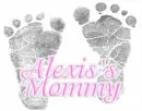 Alexis's Mommy Footprints