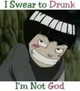 I swear to drunk