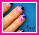 pink nails