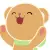 Happy bear