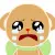 crying dog