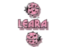 pink traveling ladybugs leara