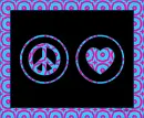 groovy peace and love