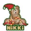 Bear with Nikki text