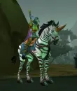Zebra Mount World of Warcraft WoW