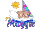 Bears in boat- Maggie
