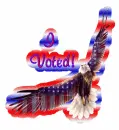 I Voted~Eagle