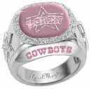 dallas cowboys pink diamond ring loren