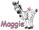 zebra maggie