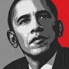 Barack Obama colors