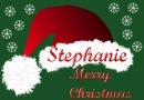 Santa Cap Stephanie