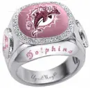 miami dolphins pink diamond ring darlene